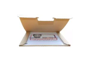 10 Scatole per spedizione e imballo per 1 LP 33 giri con chiusura rapida
