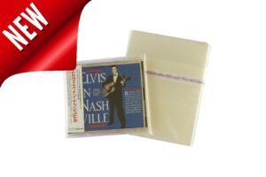 50 Buste richiudibili giapponesi per custodie CD jewel case standard